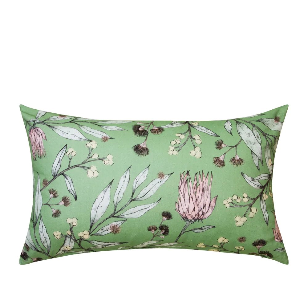 Country Protea Cushion Pistachio | Cushions