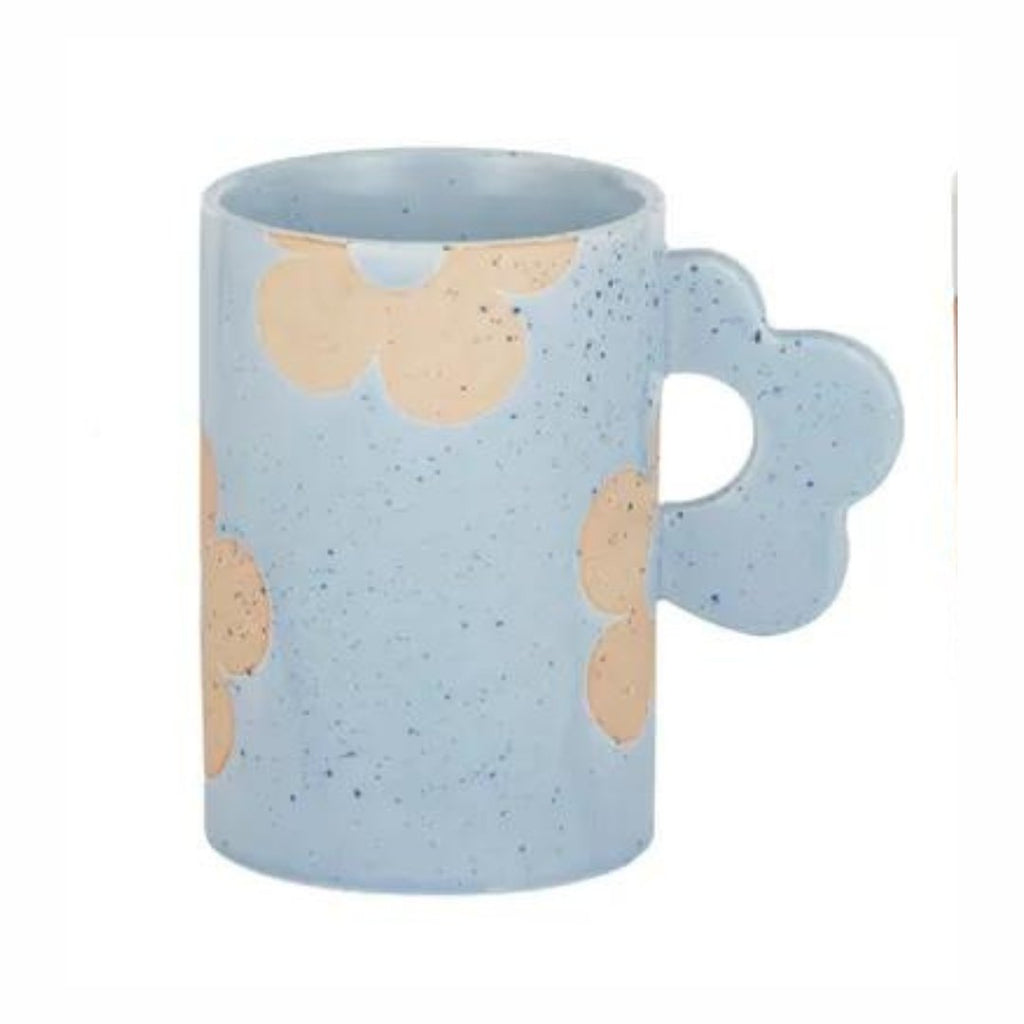 Flower Child Ceramic Mug Sky Blue | Mugs