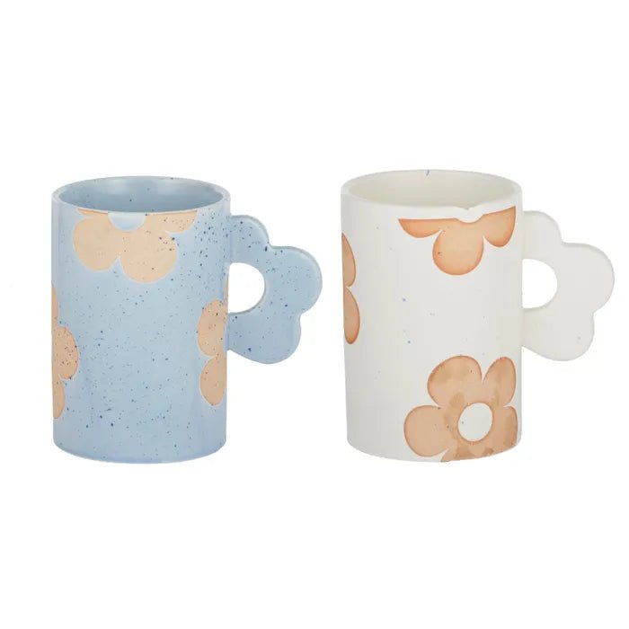 Flower Child Ceramic Mug White | Mugs