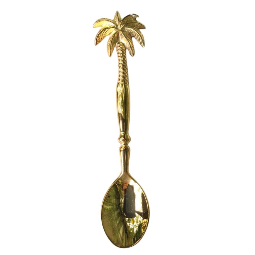 Gold Brass Palm Tree Spoon | Utensils