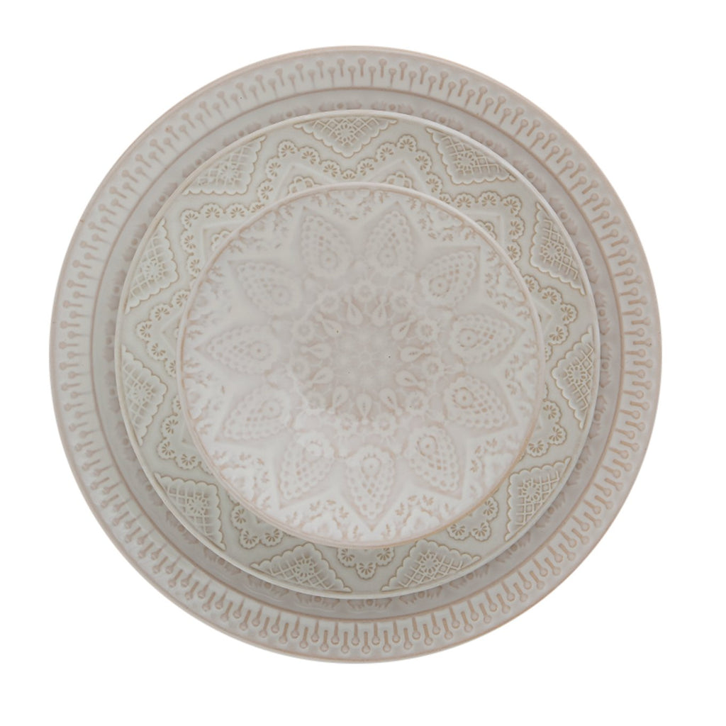 Marrakesh Dinner/Serving Plate Natural/White (Individual Plate Only) | Plate
