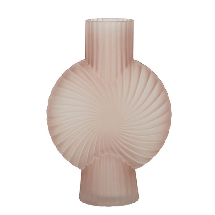 Mirit Matt Glass Vase Blush | Vases