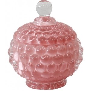 Rose Glass Trinket Bubble Jar | Trinket Jar
