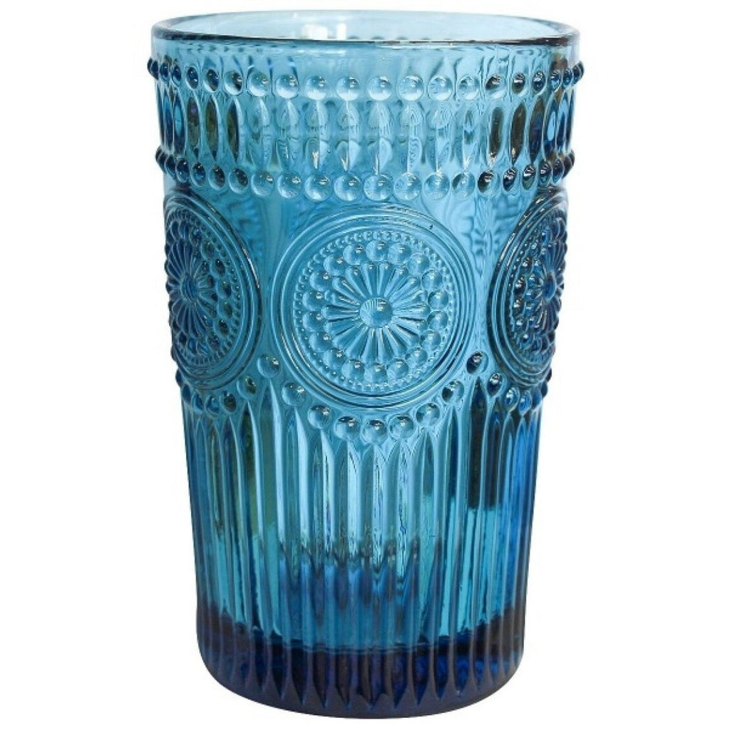 Sunflower Tumbler Tall Sapphire | Glassware