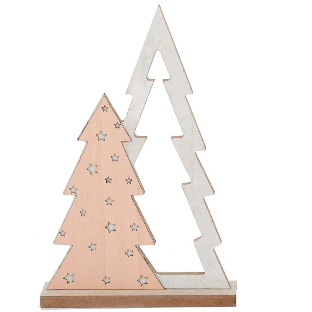 Xmas Trees Wooden Stand | Christmas
